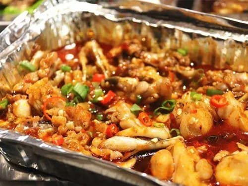 金波乡锡纸牛蛙